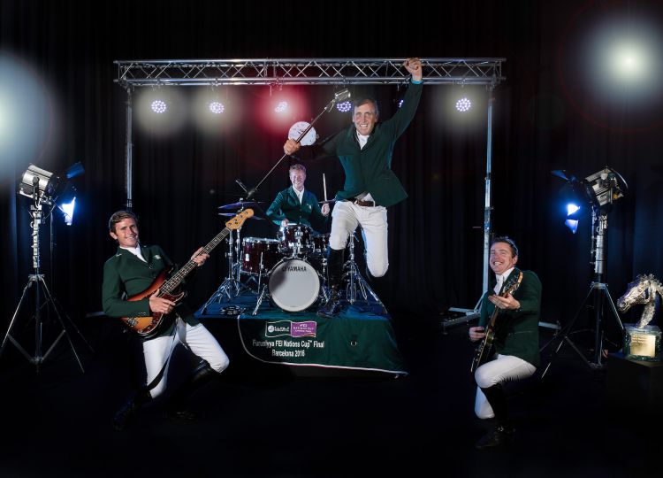 Smells Like Team Spirit!  Your equestrian heroes like you've never seen them before...